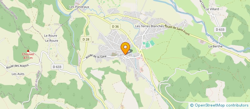 localisation de l'entreprise ASSOCIATION SPORTIVE AUTOMOBILE VELAY AUVERGNE à SAINT-JULIEN-CHAPTEUIL