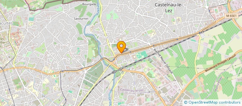 localisation de l'entreprise ASSOCIATION SPORTIVE BALZAC à CASTELNAU-LE-LEZ