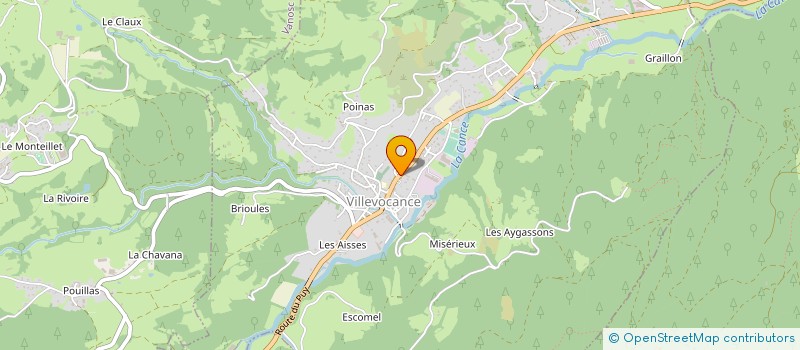 localisation de l'entreprise ASSOCIATION SPORTIVE CANCOISE  VILLEVOCANCE