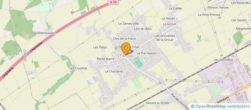 localisation de l'entreprise ASSOCIATION SPORTIVE CHAINGY SPORT NATURE à CHAINGY