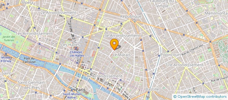 localisation de l'entreprise ASSOCIATION SPORTIVE CHASSE PHOTOGRAPHIE FRANCAISE à PARIS