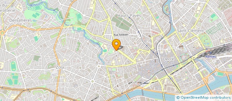 localisation de l'entreprise ASSOCIATION SPORTIVE CHAVAGNES à NANTES