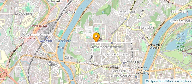 localisation de l'entreprise ASSOCIATION SPORTIVE CITE SCOLAIRE SAINT EXUPERY à LYON