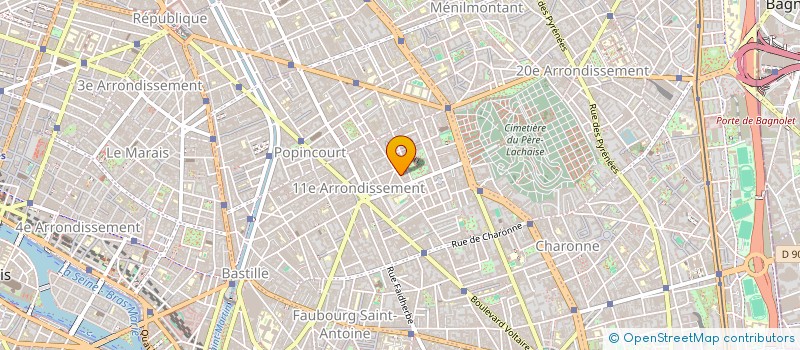 localisation de l'entreprise ASSOCIATION SPORTIVE COBRAS DE PARIS FOOTBALL AMERICAIN  PARIS