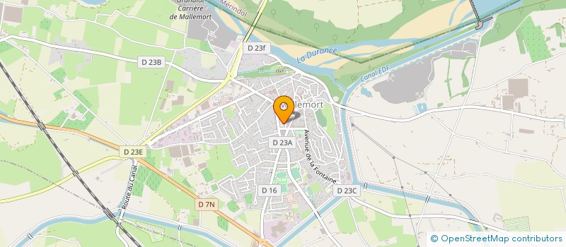 localisation de l'entreprise ASSOCIATION SPORTIVE COLLEGE 13370 MALLEMORT  MALLEMORT