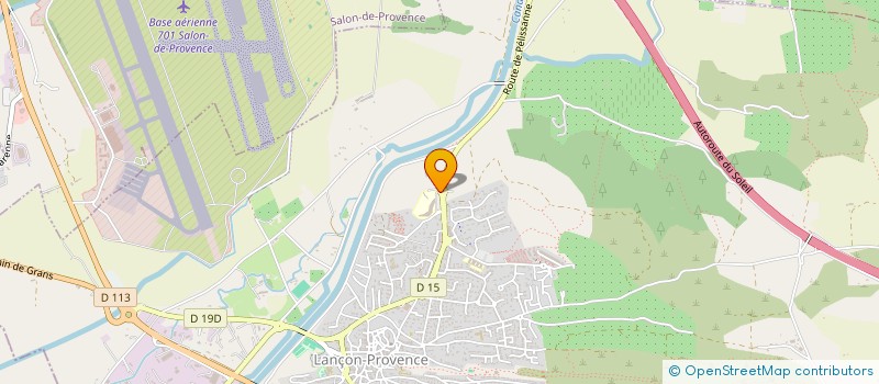 localisation de l'entreprise ASSOCIATION SPORTIVE COLLEGE LANCON-PROVENCE  LANCON-PROVENCE