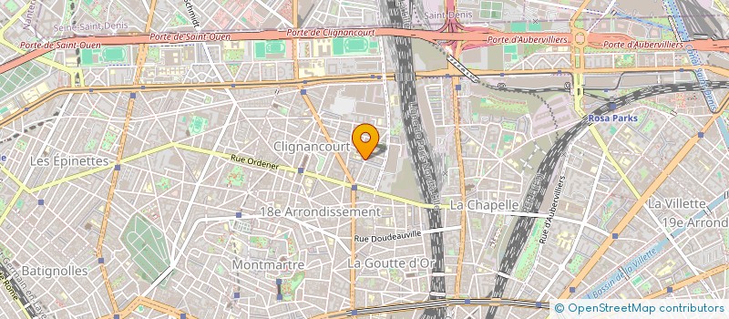 localisation de l'entreprise ASSOCIATION SPORTIVE COLLEGE MARIE CURIE  PARIS