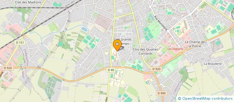 localisation de l'entreprise ASSOCIATION SPORTIVE COLLEGE TOUVENT à CHATEAUROUX