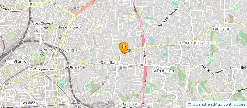 localisation de l'entreprise ASSOCIATION SPORTIVE COMM ENS à MARSEILLE