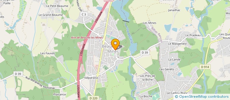 localisation de l'entreprise ASSOCIATION SPORTIVE CULTURELLE ECOLE à LIMOGES