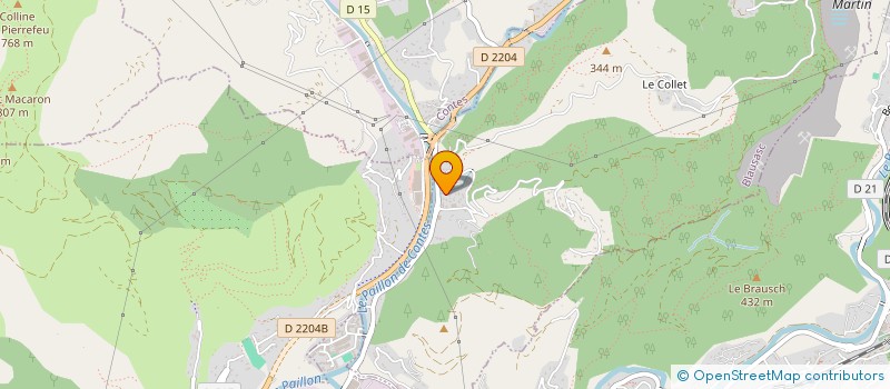 localisation de l'entreprise ASSOCIATION SPORTIVE CULTURELLE PEILLE  PEILLE