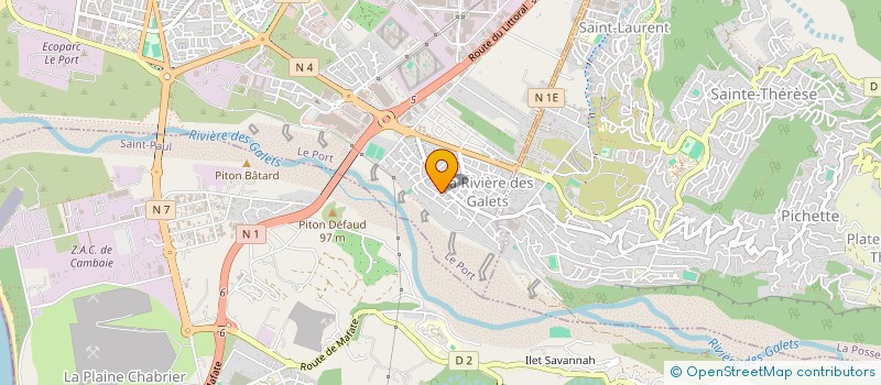 localisation de l'entreprise ASSOCIATION SPORTIVE CULTURELLE RDG  LE PORT
