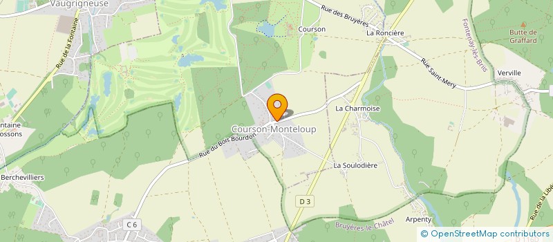 localisation de l'entreprise ASSOCIATION SPORTIVE CYCLO MAURICIENNE  SAINT-MAURICE-MONTCOURONNE