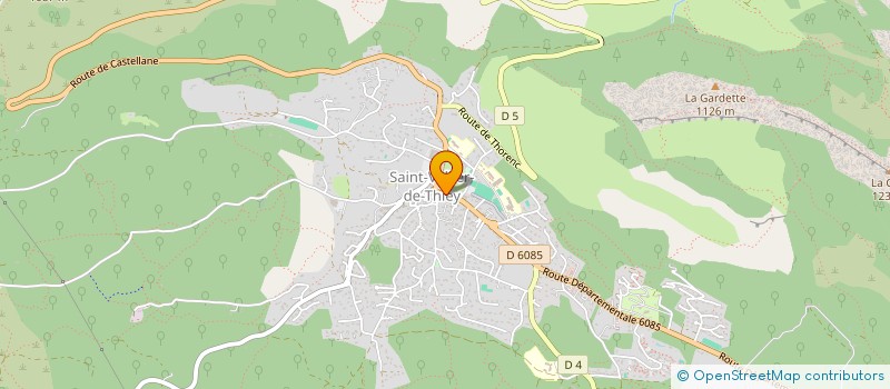 localisation de l'entreprise ASSOCIATION SPORTIVE D'ESCRAGNOLLES  ESCRAGNOLLES