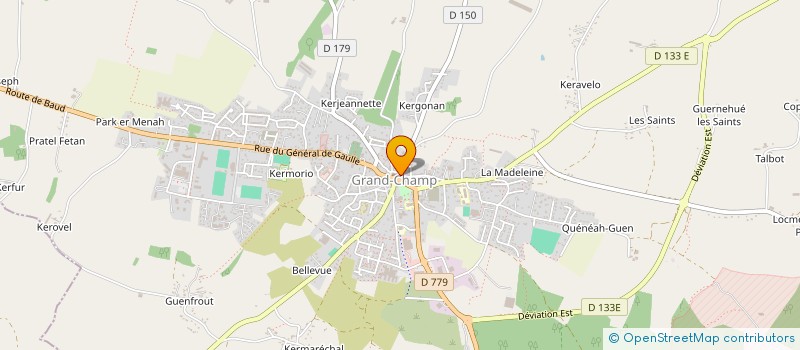 localisation de l'entreprise ASSOCIATION SPORTIVE DE BRANDIVY  BRANDIVY