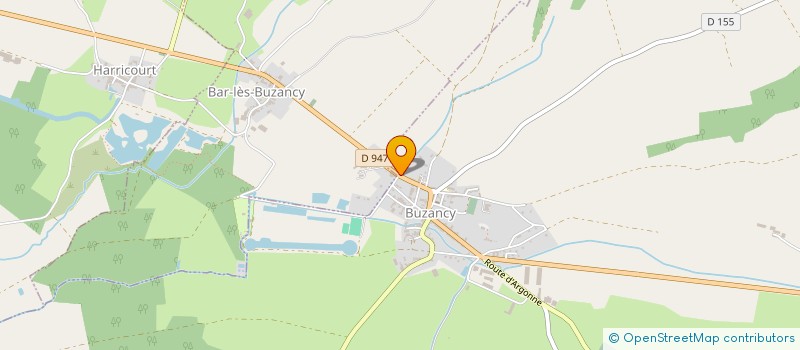 localisation de l'entreprise ASSOCIATION SPORTIVE DE BRIEULLES SUR BAR  BRIEULLES-SUR-BAR