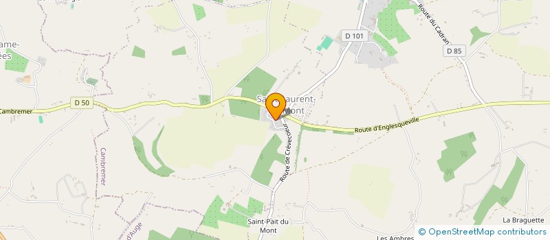 localisation de l'entreprise ASSOCIATION SPORTIVE DE CAMBREMER  CAMBREMER