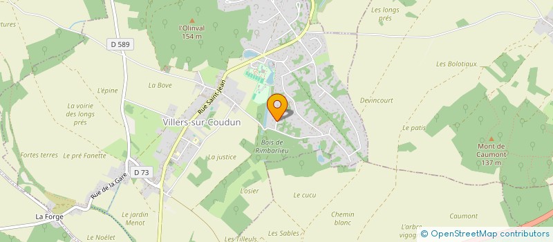 localisation de l'entreprise ASSOCIATION SPORTIVE DE CHANTEREINE  THOUROTTE