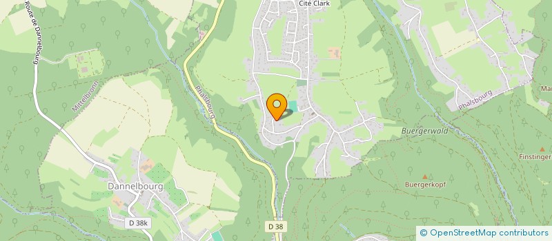 localisation de l'entreprise ASSOCIATION SPORTIVE DE DANNE ET QUATRE VENTS  DANNE-ET-QUATRE-VENTS