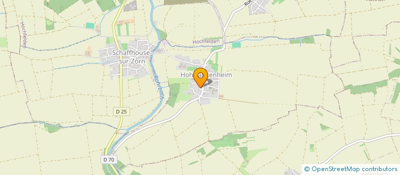 localisation de l'entreprise ASSOCIATION SPORTIVE DE HOHFRANKENHEIM  HOHFRANKENHEIM