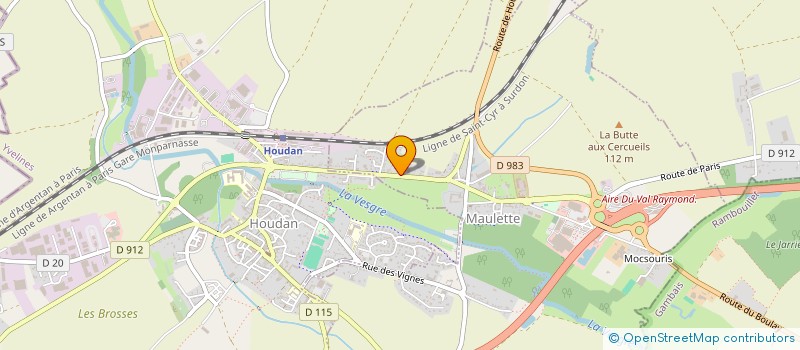 localisation de l'entreprise ASSOCIATION SPORTIVE DE IAIDO TODOKAN  MAULETTE