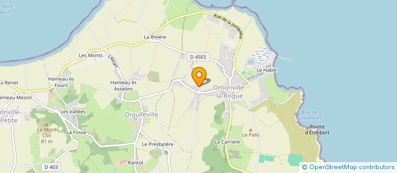 localisation de l'entreprise ASSOCIATION SPORTIVE DE KARTING D'ETHAN  LA HAGUE