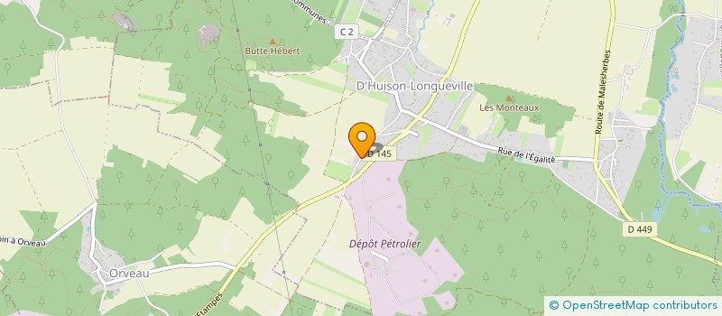 localisation de l'entreprise ASSOCIATION SPORTIVE DE KARTING LE GATINAIS (ASK LE GATINAIS) à D'HUISON-LONGUEVILLE