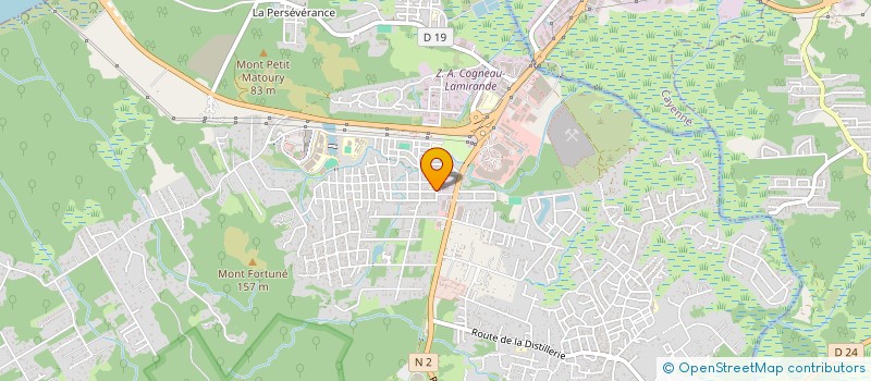 localisation de l'entreprise ASSOCIATION SPORTIVE DE L'ECOLE DE BALATA à MATOURY