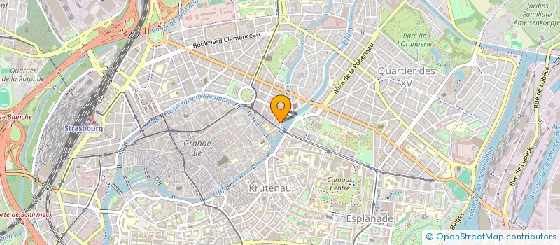 localisation de l'entreprise ASSOCIATION SPORTIVE DE L'ECOLE NATIONALE DU GENIE DE L'EAU ET DE L'ENVIRONNEMENT DE STRASBOURG ENGEES à STRASBOURG