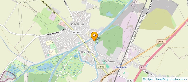 localisation de l'entreprise ASSOCIATION SPORTIVE DE L'OSTREVANT à BOUCHAIN