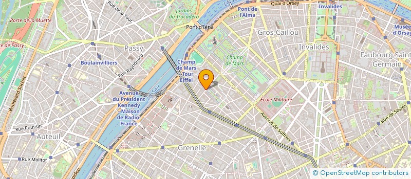 localisation de l'entreprise ASSOCIATION SPORTIVE DE LA DIRECTION DE L'INFORMATION LEGALE ET ADMINISTRATIVE  PARIS