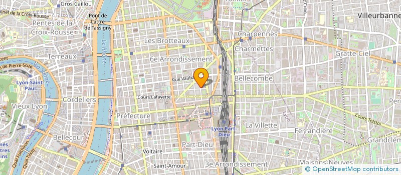 localisation de l'entreprise ASSOCIATION SPORTIVE DE LA DIVERSITE DE VILLEURBANNE à LYON