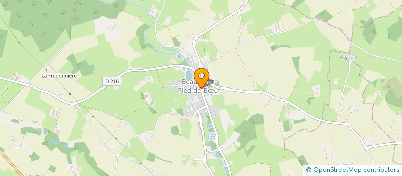 localisation de l'entreprise ASSOCIATION SPORTIVE DE LA PETANQUE BELMONTAISE  BEAUMONT-PIED-DE-BUF