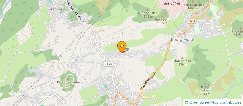 localisation de l'entreprise ASSOCIATION SPORTIVE DE LA PLAINE  LE TAMPON