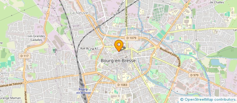 localisation de l'entreprise ASSOCIATION SPORTIVE DE LA POLICE DE BOURG EN BRESSE à BOURG-EN-BRESSE