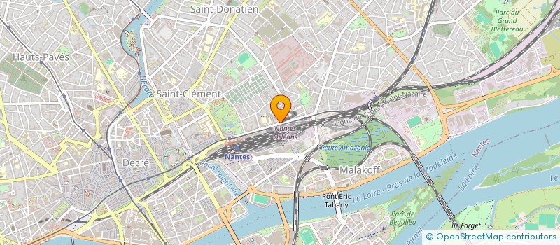 localisation de l'entreprise ASSOCIATION SPORTIVE DE LA POLICE MUNICIPALE ET METROPOLITAINE à NANTES