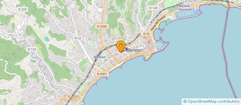 localisation de l'entreprise ASSOCIATION SPORTIVE DE LA POLICE NATIONALE DE MENTON 'A.S.P.N.M' à MENTON