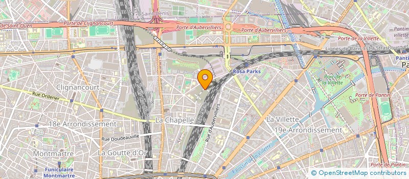 localisation de l'entreprise ASSOCIATION SPORTIVE DE LA SURETE REGIONALE DES TRANSPORTS  PARIS