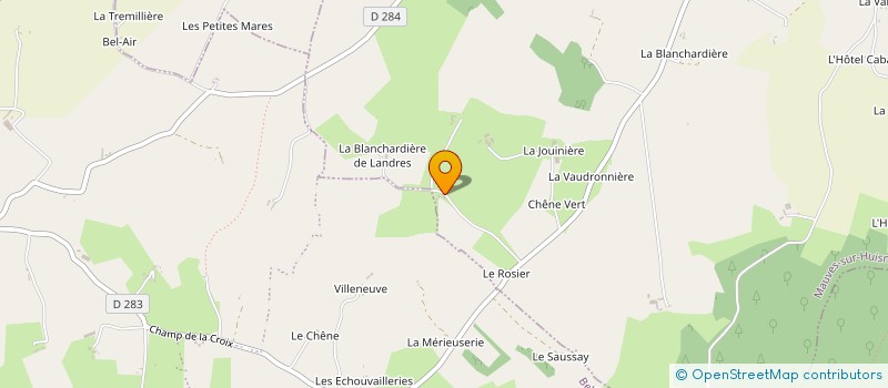 localisation de l'entreprise ASSOCIATION SPORTIVE DE LA VASSONNERIE à MAUVES-SUR-HUISNE