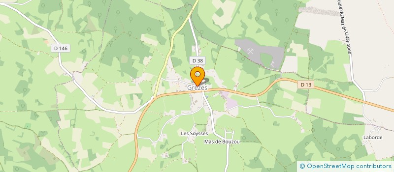 localisation de l'entreprise ASSOCIATION SPORTIVE DE LIVERNON  LIVERNON