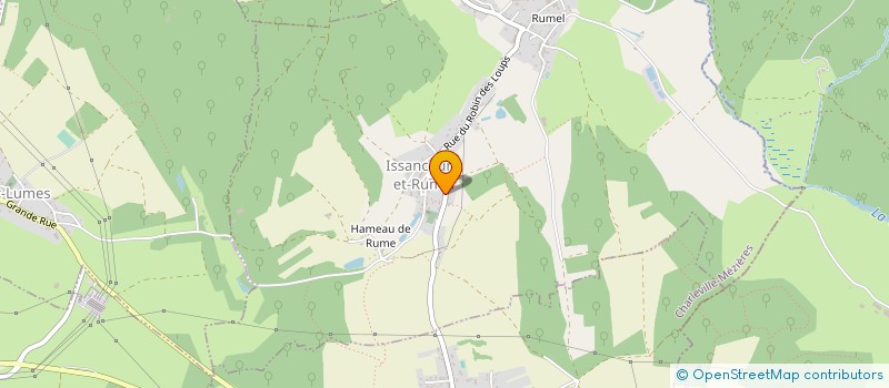 localisation de l'entreprise ASSOCIATION SPORTIVE DE LUMES  LUMES