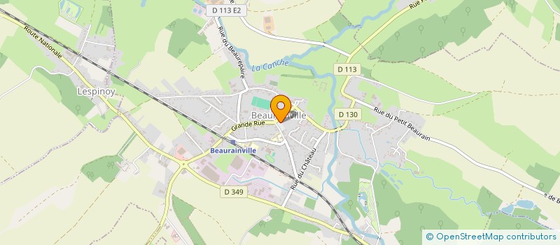 localisation de l'entreprise ASSOCIATION SPORTIVE DE MARESQUEL  MARESQUEL-ECQUEMICOURT