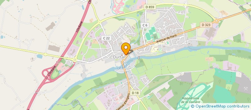 localisation de l'entreprise ASSOCIATION SPORTIVE DE MONTIGNE-LES-RAIRIES à MONTIGNE-LES-RAIRIES