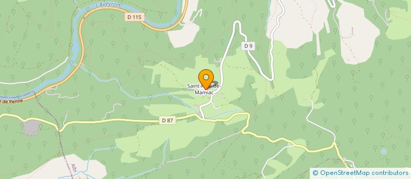 localisation de l'entreprise ASSOCIATION SPORTIVE DE PENNE  PENNE