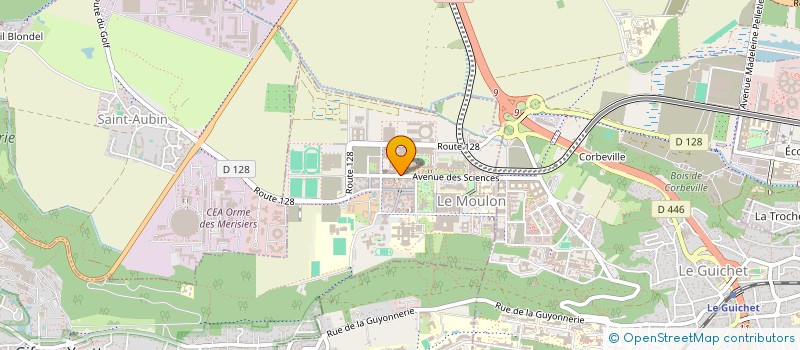 localisation de l'entreprise ASSOCIATION SPORTIVE DE PHARMACIE DE L'UNIVERSITE PARIS-SACLAY à GIF-SUR-YVETTE