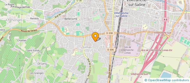 localisation de l'entreprise ASSOCIATION SPORTIVE DE POUILLY à PORTE-DES-PIERRES-DOREES