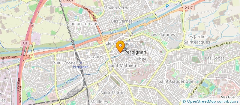 localisation de l'entreprise ASSOCIATION SPORTIVE DE PRO-TRAINING GAMES  PERPIGNAN