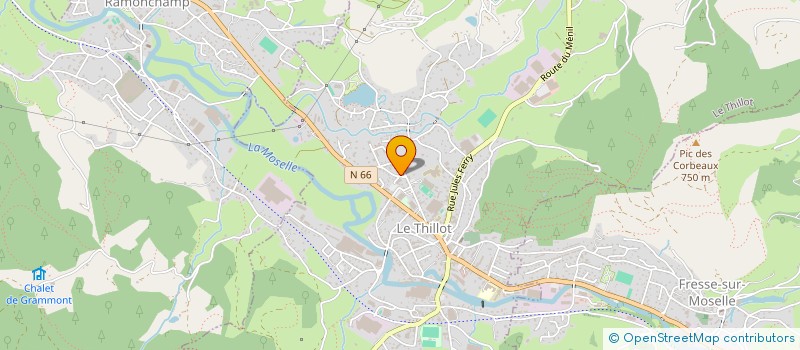 localisation de l'entreprise ASSOCIATION SPORTIVE DE RAMONCHAMP  RAMONCHAMP