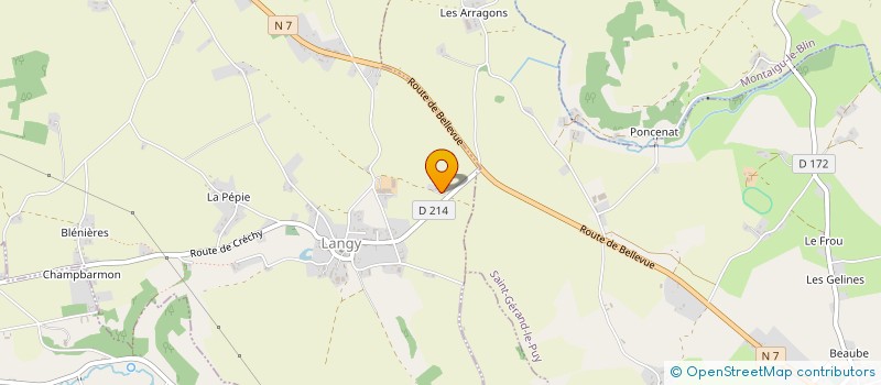 localisation de l'entreprise ASSOCIATION SPORTIVE DE RONGERES  RONGERES