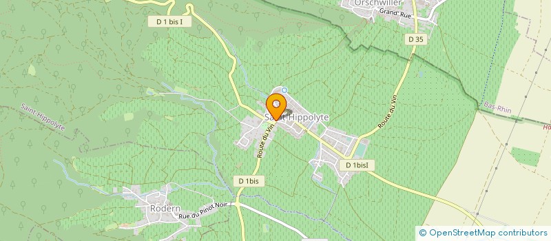 localisation de l'entreprise ASSOCIATION SPORTIVE DE SAINT HIPPOLYTE ASSH  SAINT-HIPPOLYTE